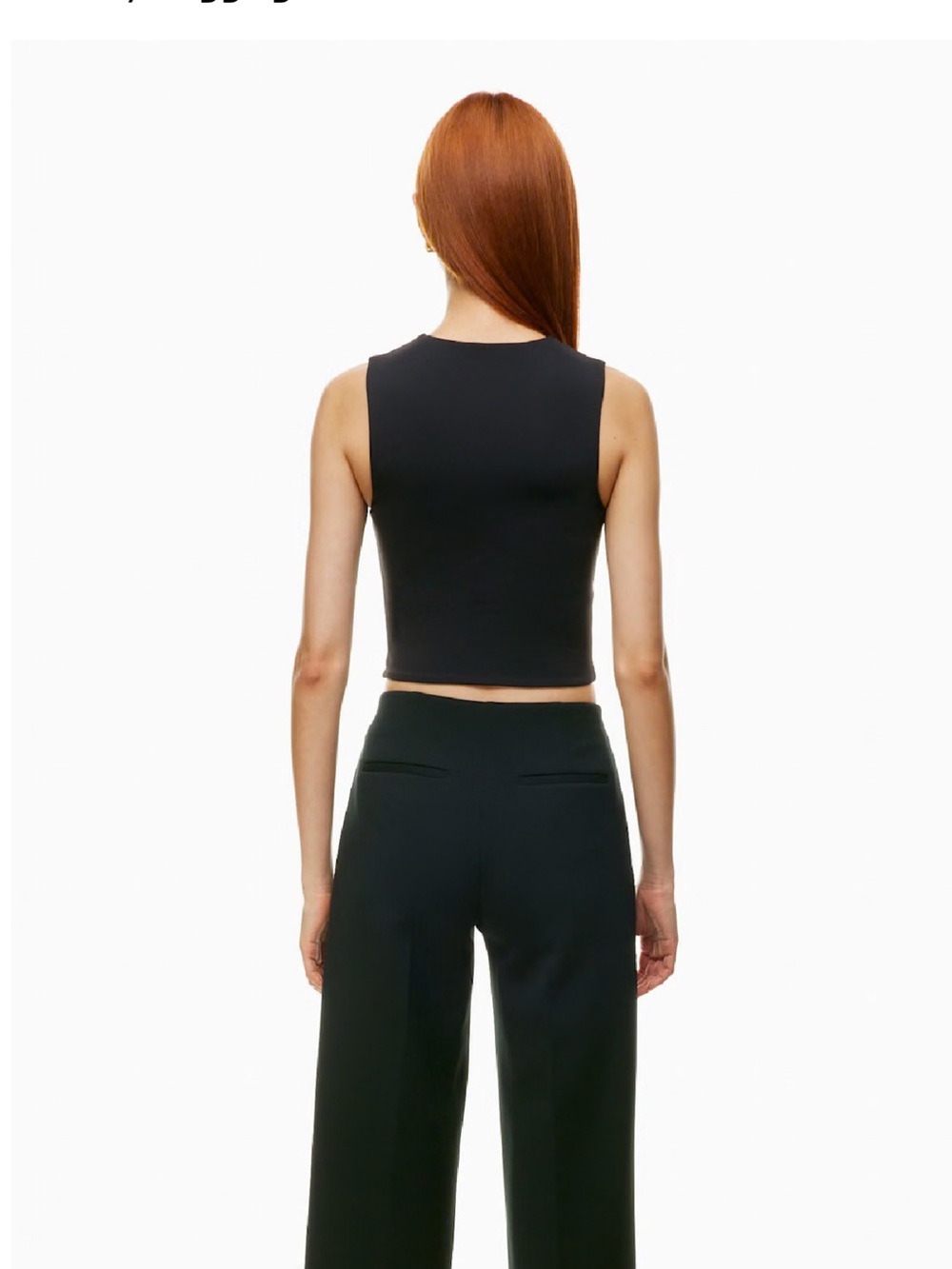 NWT Aritzia Babaton Contour Muscle Tank in Black - Picture 8 of 10